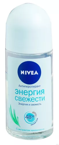 NIVEA Део шарик Энергия свежести женский 50 мл – 1