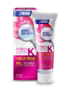 Зубная паста KeraSys Кей Ginkgo Biloba (розовая) 120г
