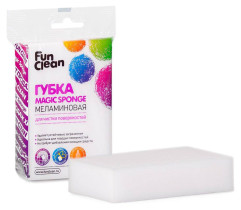 Губка Fun Clean для мытья поверхностей меламин 1шт
