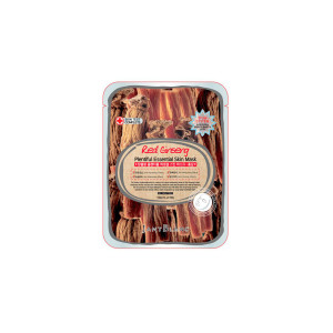 Маска Jant Blanc Red Ginseng Plentiful Essential Skin Mask Красный Женьшень тканевая для лица (Корея) 25гр