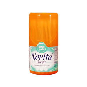 Ватные палочки Novita Delicate моноблок 50 шт
