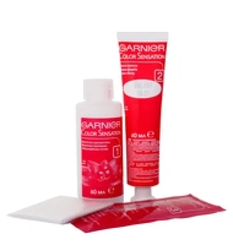 Garnier Стойкая крем-краска для волос "Color Sensation, Роскошь цвета", Коллекция "Янтарные рыжие", оттенок 7.40, Янтарный Ярко-Рыжий, 110 мл – 2