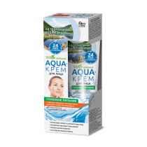 Крем для лица Народные рецепты на термальной воде Камчатки Глубокое питание для нормальной и комбинированной кожи Aqua-крем 45 мл