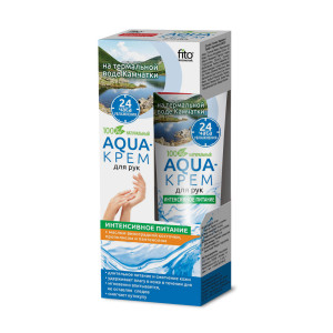 Aqua-крем для рук Народные Рецепты Интенсивное питание на термальной воде Камчатки  45мл