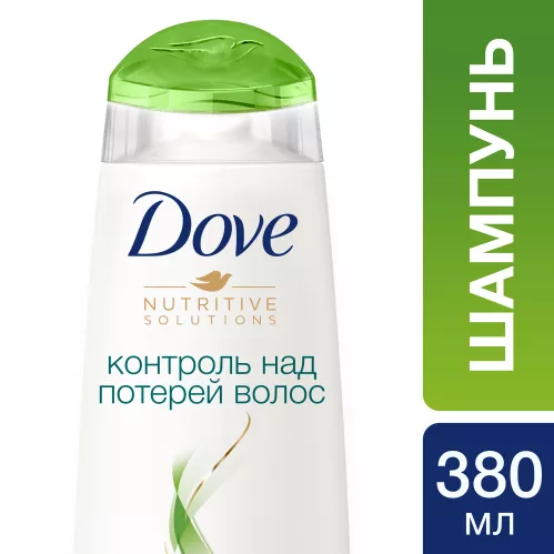 Шампунь для волос Дав Nutritive solutions Контроль над потерей волос без парабенов 380 мл – 1