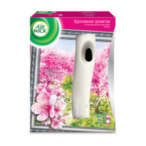 Автоматический освежитель воздуха Air Wick Freshmatic в комплекте со сменным баллоном Цветущая вишня 250 мл - 1
