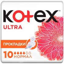 Прокладки гигиенические Kotex Ultra Normal 10 шт