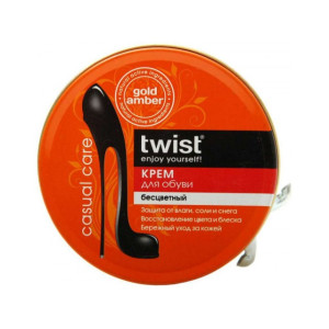 TWIST Casual Крем для обуви в банке бесцв 50мл