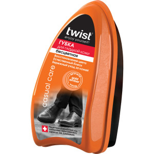 Губка для гладкой кожи большая Twist бесцветная