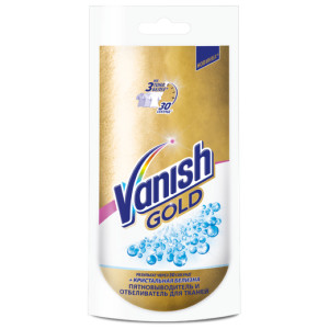 Пятновыводитель и отбеливатель для тканей Vanish Gold Oxi Action 90 гр