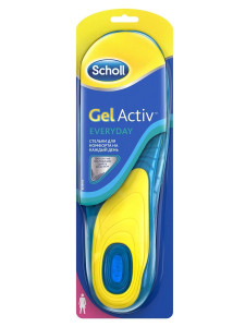 SCHOLL GelActiv Everyday Стельки для комфотра для женщин