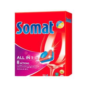 Средство для посудомоечной машин Somat All in 1 таблетки 52шт9 Акция