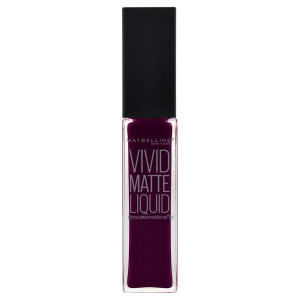 Жидкая помада для губ Maybelline New York Vivid Matte матовая оттенок 45 Глубокий сливовый 7.7 мл - 1