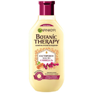 Шампунь для волос Garnier Botanic Therapy Касторовое масло и миндаль для ослабленных волос, склонных к выпаданию 400 мл - 1