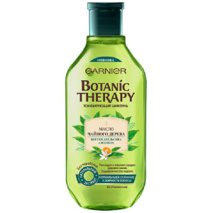 Шампунь для волос Garnier Botanic Therapy Масло чайного дерева, цветки апельсина, алоэ вера для нормальных и склонных к жирности волос 400 мл - 1