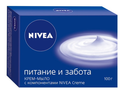 NIVEA Крем-мыло Питание и забота 100 гр