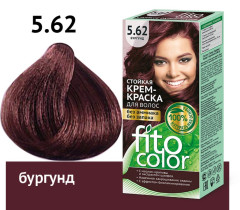 Краска для волос FitoColor стойкая крем-краска тон 5.62 бургунд 115 мл