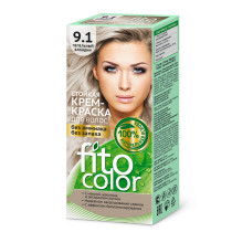 Краска для волос FitoColor стойкая крем-краска тон 9.1 пепельный блондин 115 мл