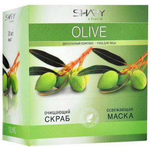 SHARY Комплекс-уход для лица OLIVE (скраб+маска)