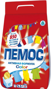 Стиральный порошок Пемос Color 5,5кг