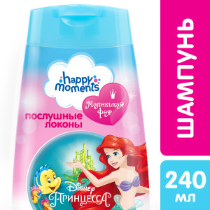Happy Moments Маленькая Фея детский шампунь Послушные локоны 240 мл - 1