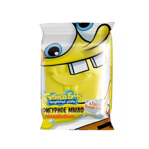 Мыло Губка Боб кусковое фигурное 100гр