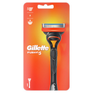 Бритвенный станок Gillette Fusion5 1 кассета с 5 лезвиями с уменьшающими трение лезвиями с точным триммером 1 шт - 1