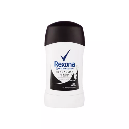 Дезодорант-антиперспирант стик Rexona Невидимая на черной и белой одежде 40 мл – 2