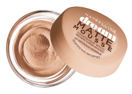 Maybelline New York Тональный крем для лица "Dream Matte Mousse", матирующий, оттенок 005, Натурально-бежевый, 18 мл - 1