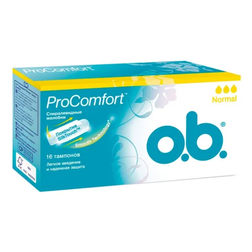 Тампоны O.B. ProComfort Normal 16 шт – 1
