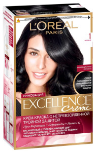 Краска для волос L`Oreal Paris Excellence - 1