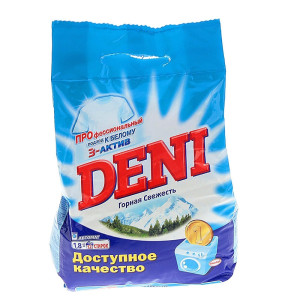 Стиральный порошок Deni Горная Свежесть 1,8кг