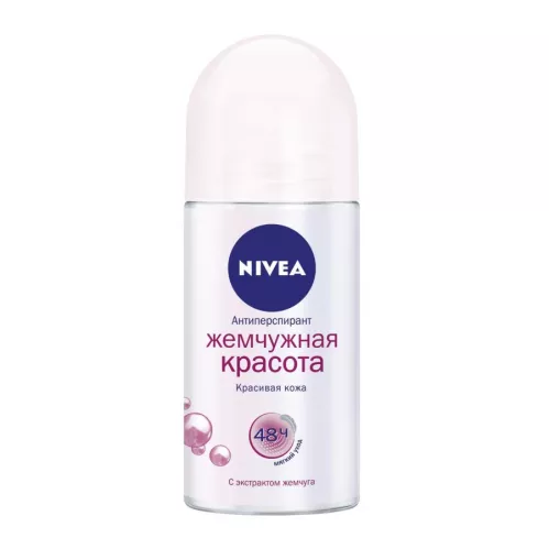 Дезодорант шариковый Nivea Жемчужная красота женский 50мл – 1