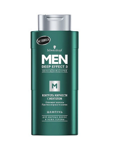 MEN DEEP EFFECT 3 Шампунь Контроль жирности 250 мл