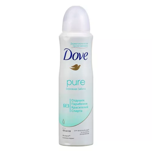 Dove антиперспирант-дезодорант аэрозоль Бережная забота для чувствительной кожи 150 мл – 2