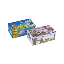 Салфетки бумажные Maneki Dream Европа 2-х слойные 250 шт