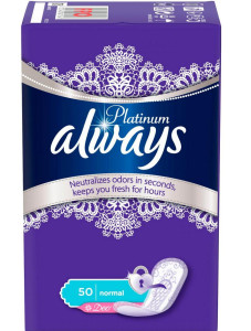 ALWAYS Ежедн.Прокладки  Platinum Deo Normal 50 шт