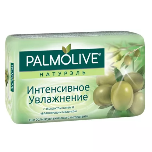Мыло туалетное Palmolive Интенсивное увлажнение туалетное мыло с экстрактом Оливы и увлажняющим молочком 90 гр – 1