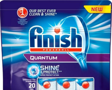 CALGONIT Finish Quantum Таблетки для посудомоечной машины 20 шт