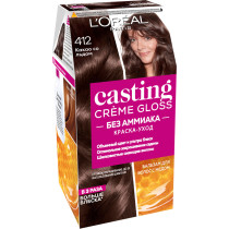 Краска для волос L`Oreal Paris Casting Creme Gloss оттенок 412 Какао со льдом 
