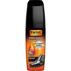 Крем-блеск для гладкой кожи Twist черный 75 мл