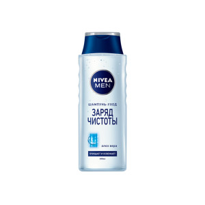 Шампунь для волос Nivea Men Заряд чистоты 400 мл