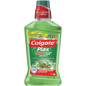 COLGATE PLAX Форте Кора дуба и Пихта для десен ополаскиватель полости рта, 500 мл
