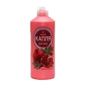 Гель для мытья посуды Капля Natural Гранат и розмарин 500г