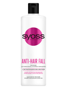 SYOSS Бальзам ANTI HAIR FALL п/выпадения 500 мл - 1