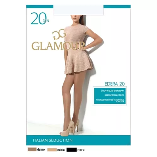 Колготки Glamour Edera 20 Den цвет Nero размер 5 – 1