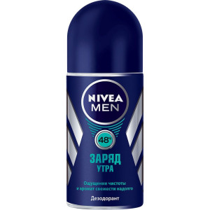 Дезодорант шариковый Nivea Men Заряд утра 50мл