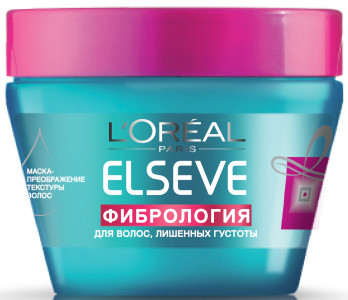 Маска для волос L`Oreal Paris Elseve Фибрология для волос, лишенных густоты 300 мл - 1