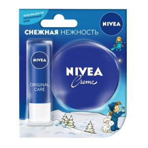 NIVEA Снежная нежность (крем 30 мл+Бальзам для губ)