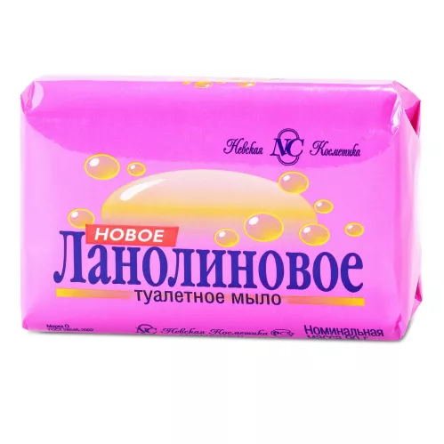 Мыло туалетное Невская косметика Новое ланолиновое 90 гр – 2